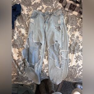 Light blue jeans. Size XS